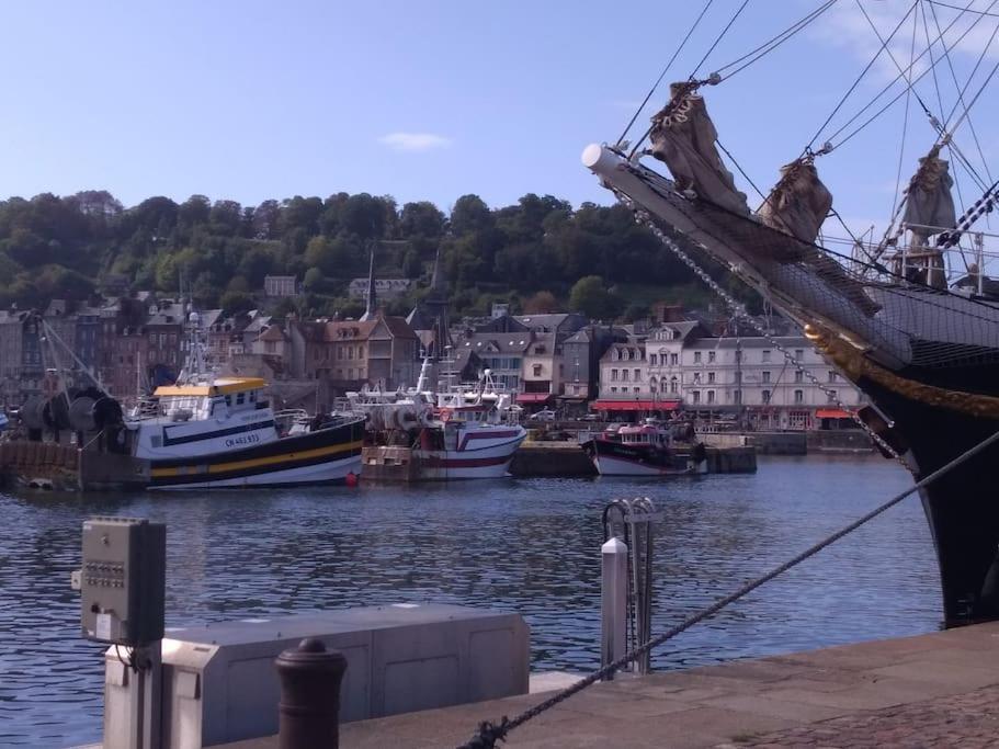 Cote Lavoir A Honfleur, Parking Prive, Ascenseur Eksteriør billede