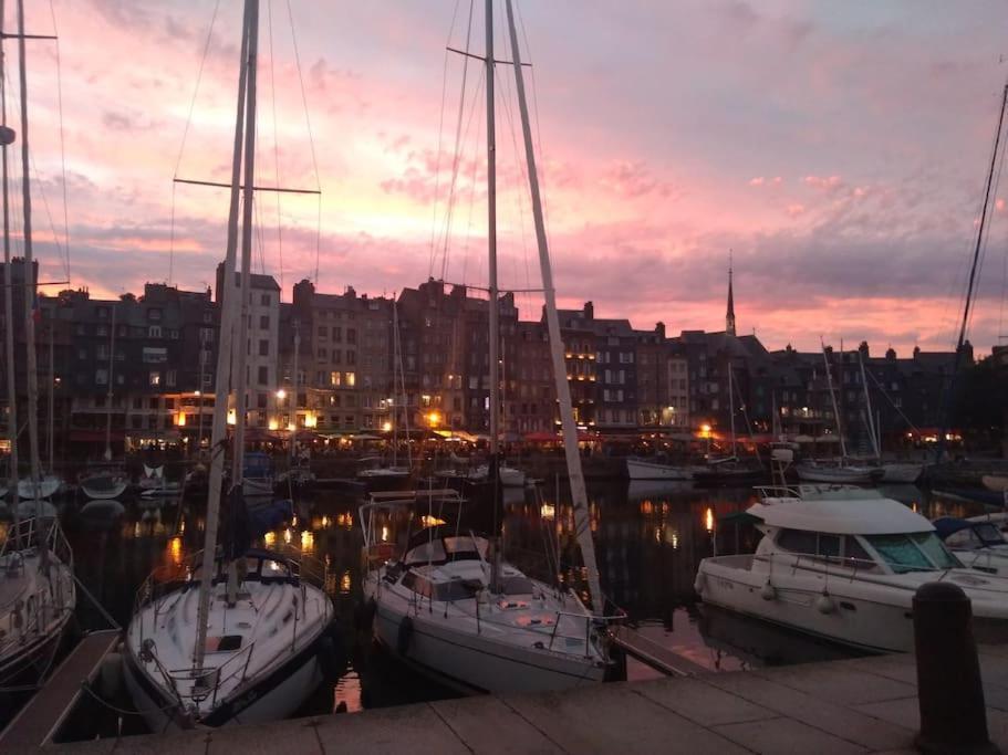 Cote Lavoir A Honfleur, Parking Prive, Ascenseur Eksteriør billede